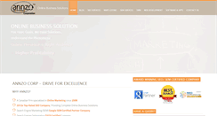Desktop Screenshot of annzocorp.com